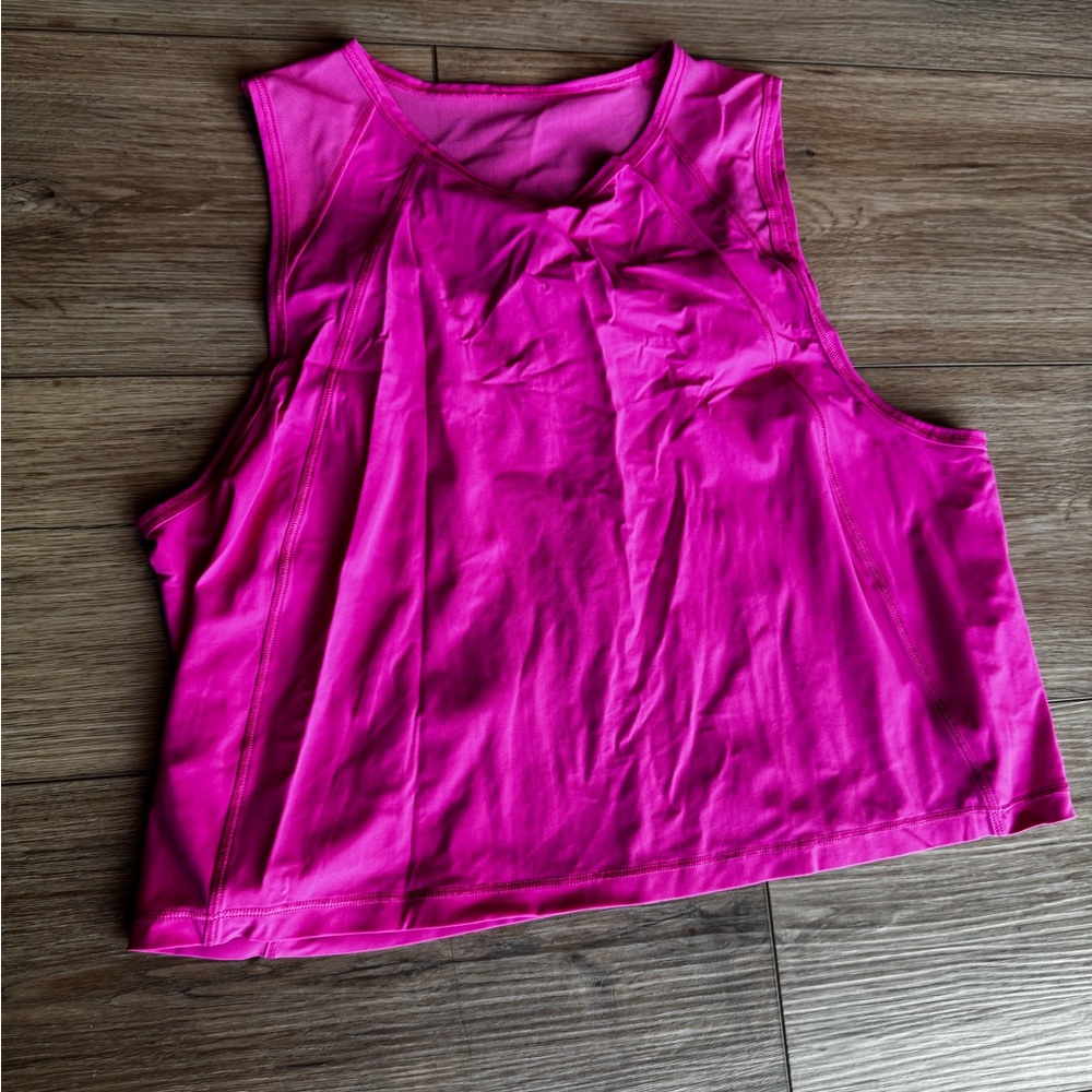 lululemon athletica Hot Pink Sleeveless Workout Tank